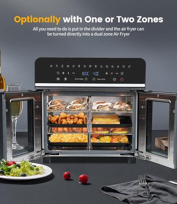 Catering mieten & vermieten - Heißluftfritteuse 23 L Minibackofen Multikocher Dual Zone XXL 1800 W LED-Touchscreen 15 Programme in Elsdorf (Rheinland)