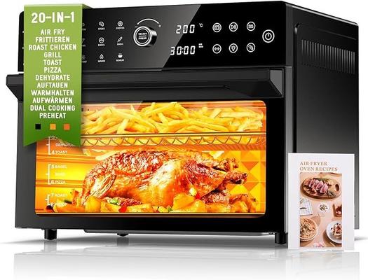 Grill & Ofen mieten & vermieten - Heißluftfritteuse 30 L XXL Minibackofen Multikocher mit LED-Touchscreen mit Umluft 20 Programme in Elsdorf (Rheinland)