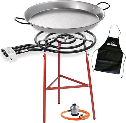 Grill & Ofen mieten & vermieten - Paella-Pfanne-Set 60 cm Gourmetpfanne Multifunktionspfanne schwarz ideal für Paella Outdoor-Cooking in Elsdorf (Rheinland)