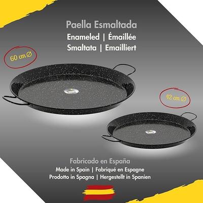 Grill & Ofen mieten & vermieten - Paella-Brenner-Set Paella-Pfanne 2 Grillpfannen Omelettpfanne Butangas emailliert 60 cm + 42 cm in Elsdorf (Rheinland)