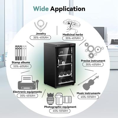 Elektronikzubehör mieten & vermieten - Digitaler Luftentfeuchter Kamera Trockenschrank 105 L elektronische Trockenbox energiesparend LED in Elsdorf (Rheinland)