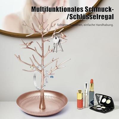 Messe Zubehör mieten & vermieten - Schmuckhalter Baum Kettenständer Schmuckständer mit Vögel Deko Schmuck Baum für Ketten Ring Ohrring in Elsdorf (Rheinland)