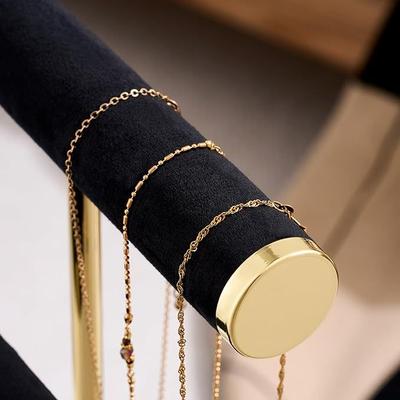 Messe Zubehör mieten & vermieten - Schmuckständer Schmuck Organizer mit 3 Ebenen schwarz Armbänder abnehmbarer T-Steg Schmuck Ständer in Elsdorf (Rheinland)