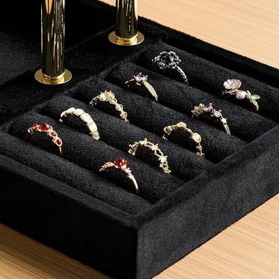 Messe Zubehör mieten & vermieten - Schmuckständer Schmuck Organizer mit 3 Ebenen schwarz Armbänder abnehmbarer T-Steg Schmuck Ständer in Elsdorf (Rheinland)