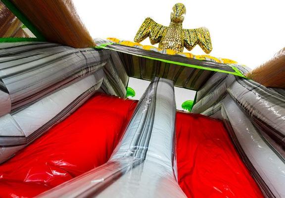 Hüpfburg mieten & vermieten - Hüpfburg XL mit Hindernisparcours und Rutsche mieten in Chemnitz