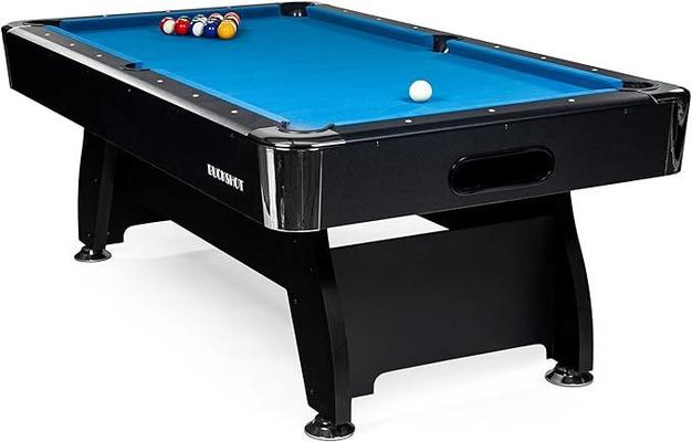 Billardtisch mieten & vermieten - Tischbillard Billardtisch 7ft – 213 x 122 x 80 cm Pool Billard Kugelrücklauf  Zubehör Billard Tisch in Elsdorf (Rheinland)