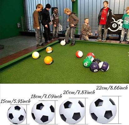 Menschenkicker mieten & vermieten - Snook-Fußball Billard-Snooker-Fußball Snooker-Ball riesiger Snooker-Fußball Straßenspiel Sport in Elsdorf (Rheinland)