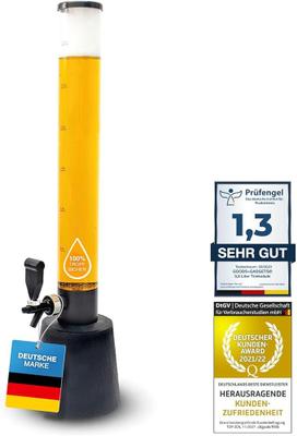 Zapfanlage mieten & vermieten - Biertower Trinksäule Biersäule Party Bier Zapfsäule mit Zapfhahn 3,5 Liter in Elsdorf (Rheinland)