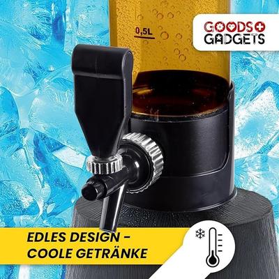 Zapfanlage mieten & vermieten - Biertower Trinksäule Biersäule Party Bier Zapfsäule mit Zapfhahn 3,5 Liter in Elsdorf (Rheinland)