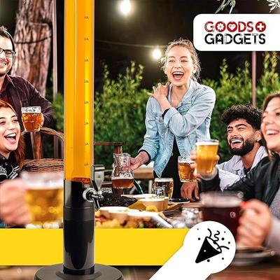 Zapfanlage mieten & vermieten - Biertower Trinksäule Biersäule Party Bier Zapfsäule mit Zapfhahn 3,5 Liter in Elsdorf (Rheinland)
