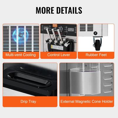 Softeismaschine mieten & vermieten - Kommerzielle Eismaschine Softeismaschine 34–44L/h Leistung 1850W freistehend 3 Geschmacksrichtungen in Elsdorf (Rheinland)