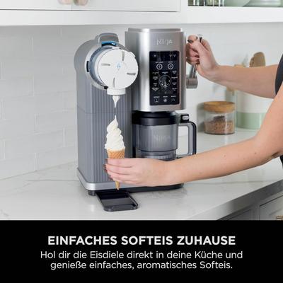 Softeismaschine mieten & vermieten - Swirl Eismaschine CREAMi Scoop & Swirl Softeismaschine 2 Behälter 12 Funktionen Eiscreme Softeis in Elsdorf (Rheinland)