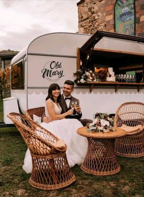 Cocktailbar mieten & vermieten - Vintage Caravanbar / Mobile Bar mieten – Hochzeiten & Events in Urbach