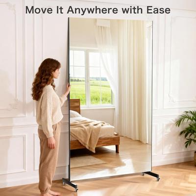 Kulissen mieten & vermieten - Tanzspiegel Fitnessspiegel Therapiespiegel Partyspiegel Konzertspiegel Ganzkörperspiegel 200x120 cm in Elsdorf (Rheinland)