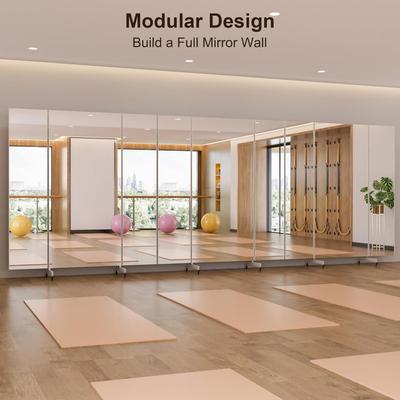 Kulissen mieten & vermieten - Konzertspiegel Partyspiegel 200x200 Ganzkörperspiegel klappbar Standspiegel Rollen Spiegel in Elsdorf (Rheinland)