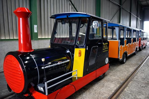 Eisenbahn mieten & vermieten - Bimmelbahn - Wege- und Messebahn inkl. $ 70 der Straßenverkehrs-Zulassung-Ordnung in Bramsche
