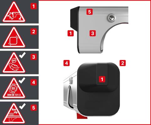 Gerüst mieten & vermieten - Arbeitsplattform 4 m Arbeitsbühne 5,7 m² Fläche Arbeitshöhe faltbares Raumgerüst Rollbock Alu Gerüst in Elsdorf (Rheinland)