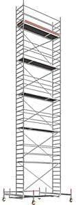 Gerüst mieten & vermieten - Alugerüst 12m Universal-Fahrgerüst Malergerüst Handwerkergerüst Standard-Ausführung Rollgerüst in Elsdorf (Rheinland)