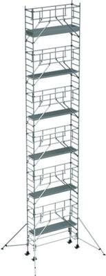 Gerüst mieten & vermieten - Fahrgerüst 13,2 m Arbeitshöhe Plattform 1,80 x 0,60 m Rollgerüst Malergerüst Handwerkergerüst Profi in Elsdorf (Rheinland)