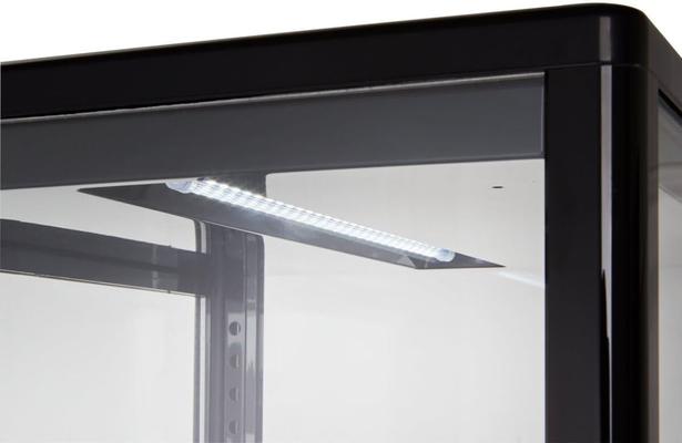 Kühlschrank mieten & vermieten - Gastro Kühlvitrine 58 Liter Buffet Vitrine +2 °C bis +6 °C mit LED schwarz  Kühltheke mit Glastür in Elsdorf (Rheinland)