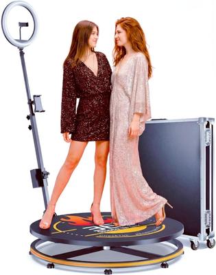 Fotobox mieten & vermieten - 360 Grad Fotokabine 31.5 Zoll/80 cm Photo Booth mit Flightcase & App-Steuerung automatische 360° in Elsdorf (Rheinland)