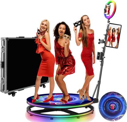 Fotobox mieten & vermieten - Foto-Drehteller 360°-Fotokabine mit holografischem Display KI-Sprach-App-Fernbedienung automatisch in Elsdorf (Rheinland)