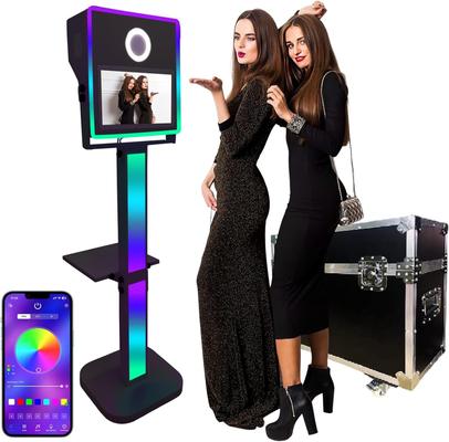 Fotobox mieten & vermieten - Tragbare Spiegel-Fotokabine mit 39,6 cm (15,6 Zoll) Touchscreen Selfie-Photobooth-Maschine DSLR in Elsdorf (Rheinland)