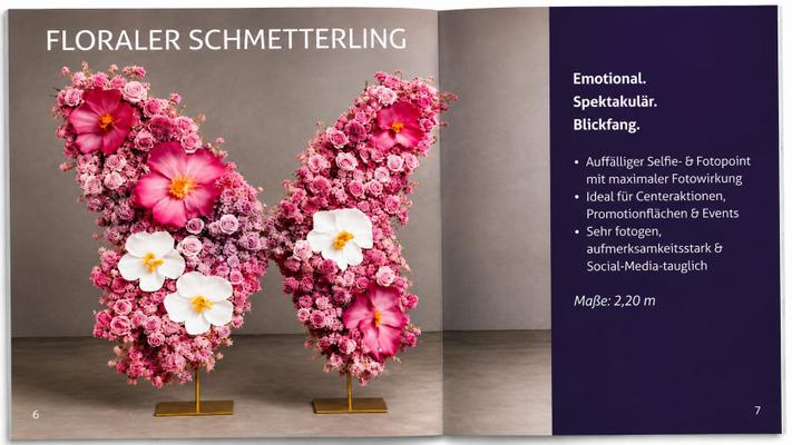 Kulissen mieten & vermieten - Exklusive Eventinszenierungen mieten, Florale Fotowelten, Eyecatcher für Unternehmen & Location in Hamburg Bramfeld