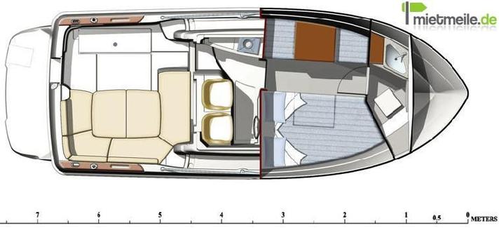 Motorboote mieten & vermieten - MERRY FISHER 705 in Drachselsried