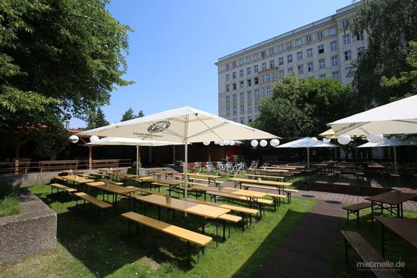 Partyräume mieten & vermieten - Clubeventlocation mit Sommergarten in Berlin Friedrichshain