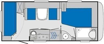 Wohnwagen mieten & vermieten - Knaus 500 Sport FDK (5-6 Pers.) - Family in Oberasbach