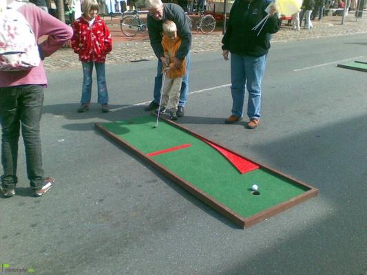 Minigolf mieten & vermieten - Mobile Mini Golf Anlage in Vechta