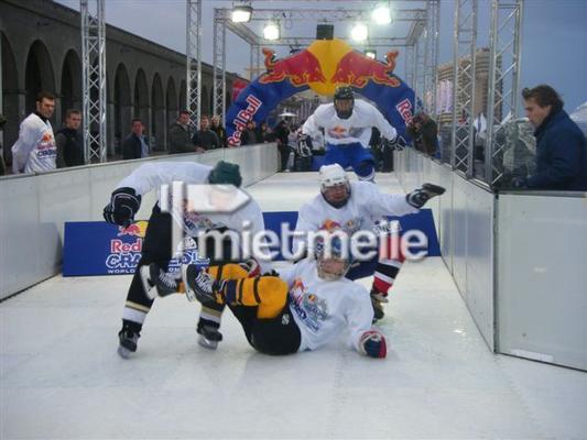 Großspielgeräte mieten & vermieten - Eislaufbahn 100 qm, Schlittschuhbahn, Kunststoffeisbahn, Eisbahn mieten in Neukirchen-Vluyn
