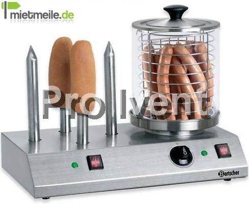 Koch- & Backgeräte mieten & vermieten - Hot Dog Gerät Würstchenwärmer in Herdecke