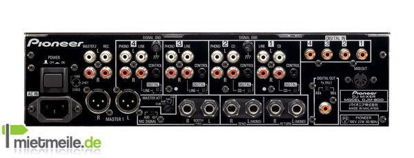 Tontechnik mieten & vermieten - Pioneer DJM800 Mixer in Freiburg im Breisgau