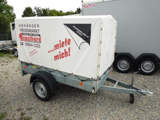Autoanhänger mieten & vermieten - Nr.01 Planenanhänger 207x111x120 cm 750 kg Plane in Aurach