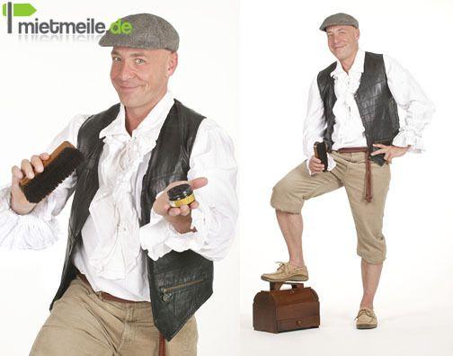 Comedian mieten & vermieten - Uli - Der lustige Schuhputzer in Köln