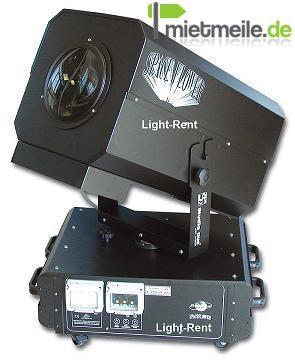 Lichttechnik mieten & vermieten - Skybeamer / Skyflower /Studio Due Spaceflower 3000 in Rastatt