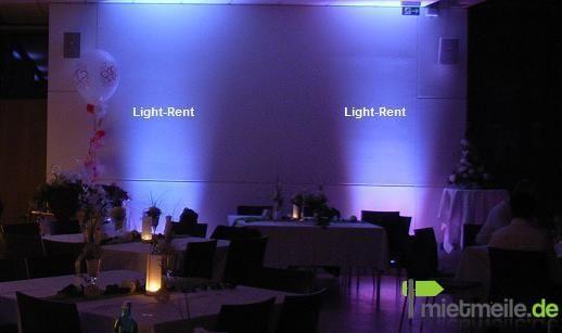 Hochzeitsdekoration mieten & vermieten - 5x LED Leiste / LED Bar / 1m / DMX / RGB / SET in Rastatt