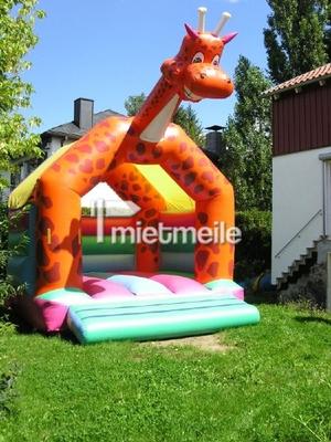 Hüpfburg mieten & vermieten - Hüpfburg Giraffe 4x5m in Eibelstadt