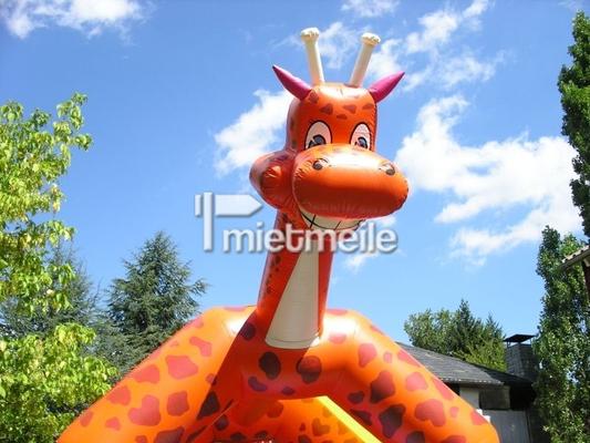 Hüpfburg mieten & vermieten - Hüpfburg Giraffe 4x5m in Eibelstadt